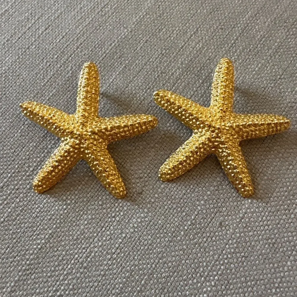Starfish Statement Earrings